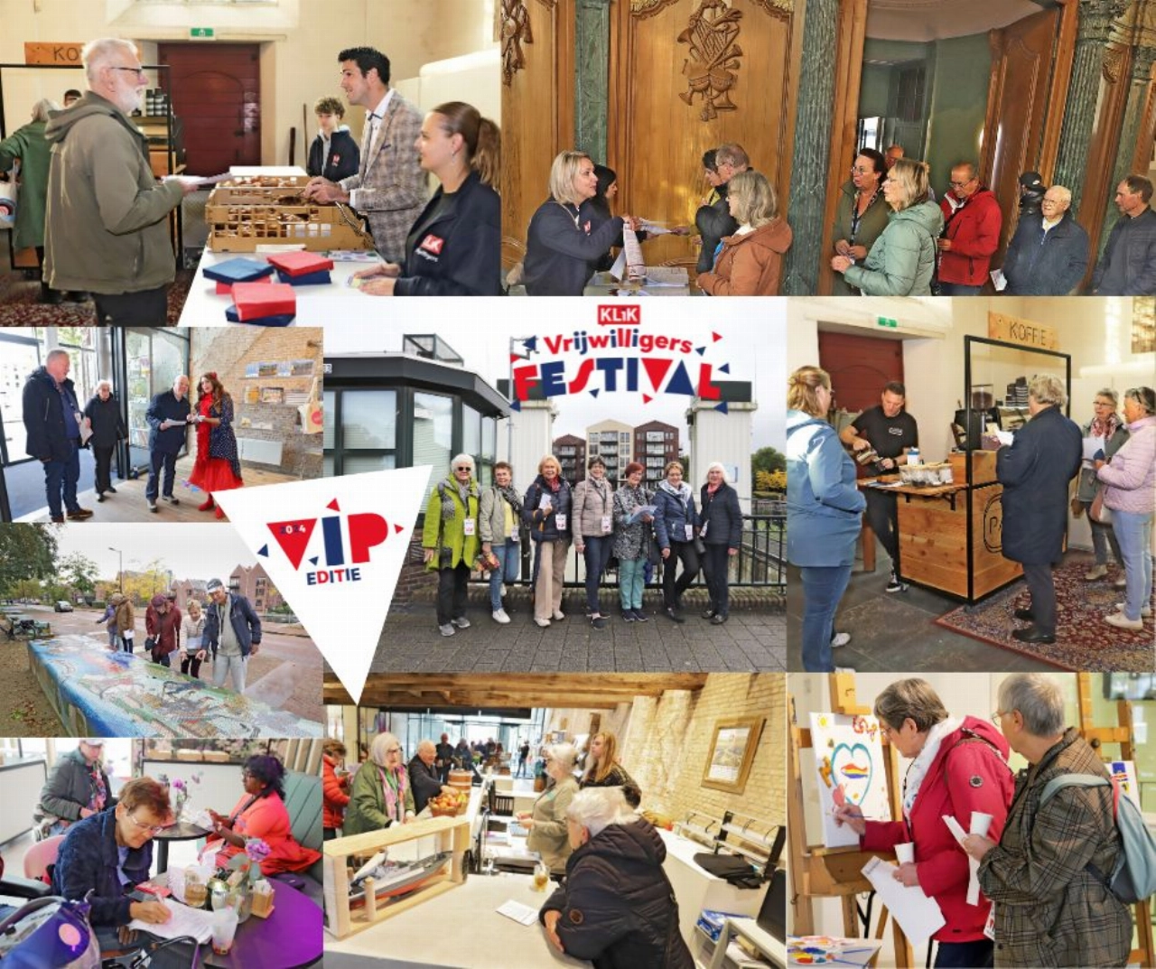 Het Vrijwilligersfestival in volle gang!